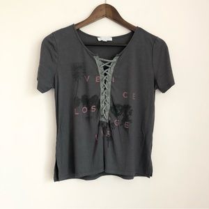 AE Lace Up Tee